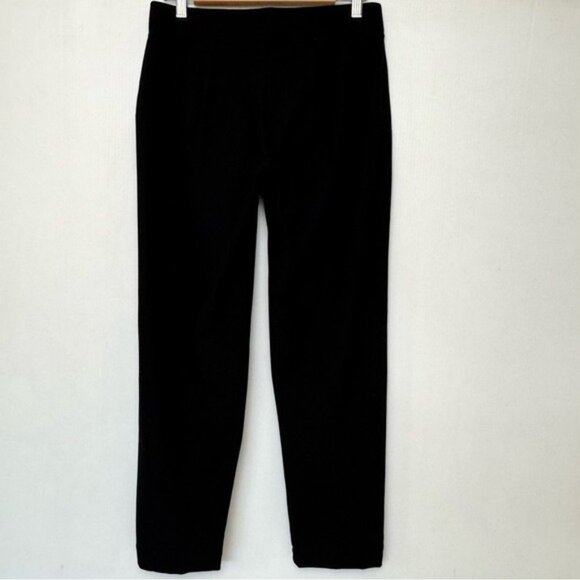 Eileen Fisher high rise Straight Leg pull on Pants in black size XSmall - Picture 4 of 11
